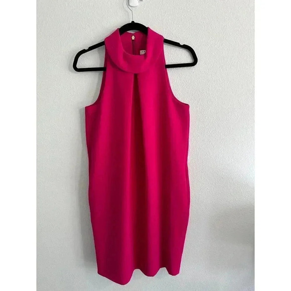 Trina Turk Hot Pink Raspberry Dress Size 0 - Picture 10 of 11